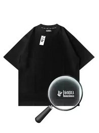 T-shirt Boxy Fit Wild and Free 100% Cotone Made in Italy