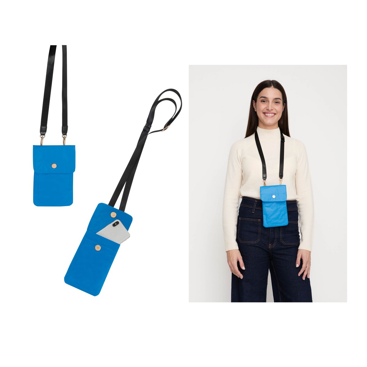 Funda impermeable para llevar el móvil "Botanical" | Clima M&P Outfit