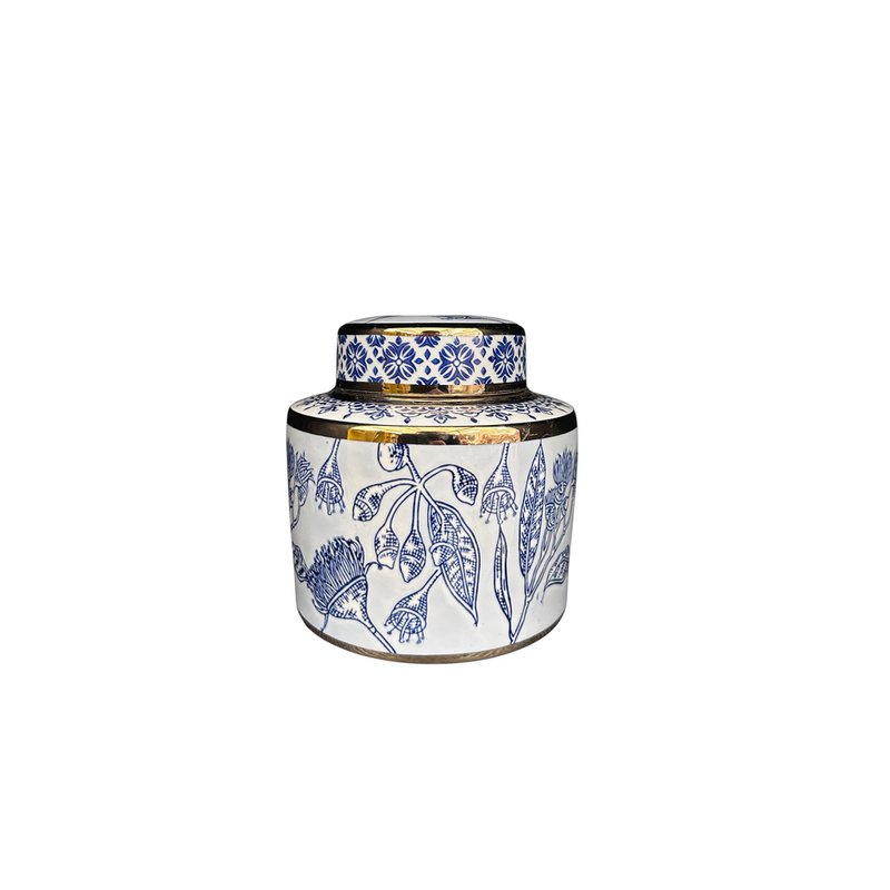 Blue and White  Porcelain Flower Vase (For Kitchen Home)