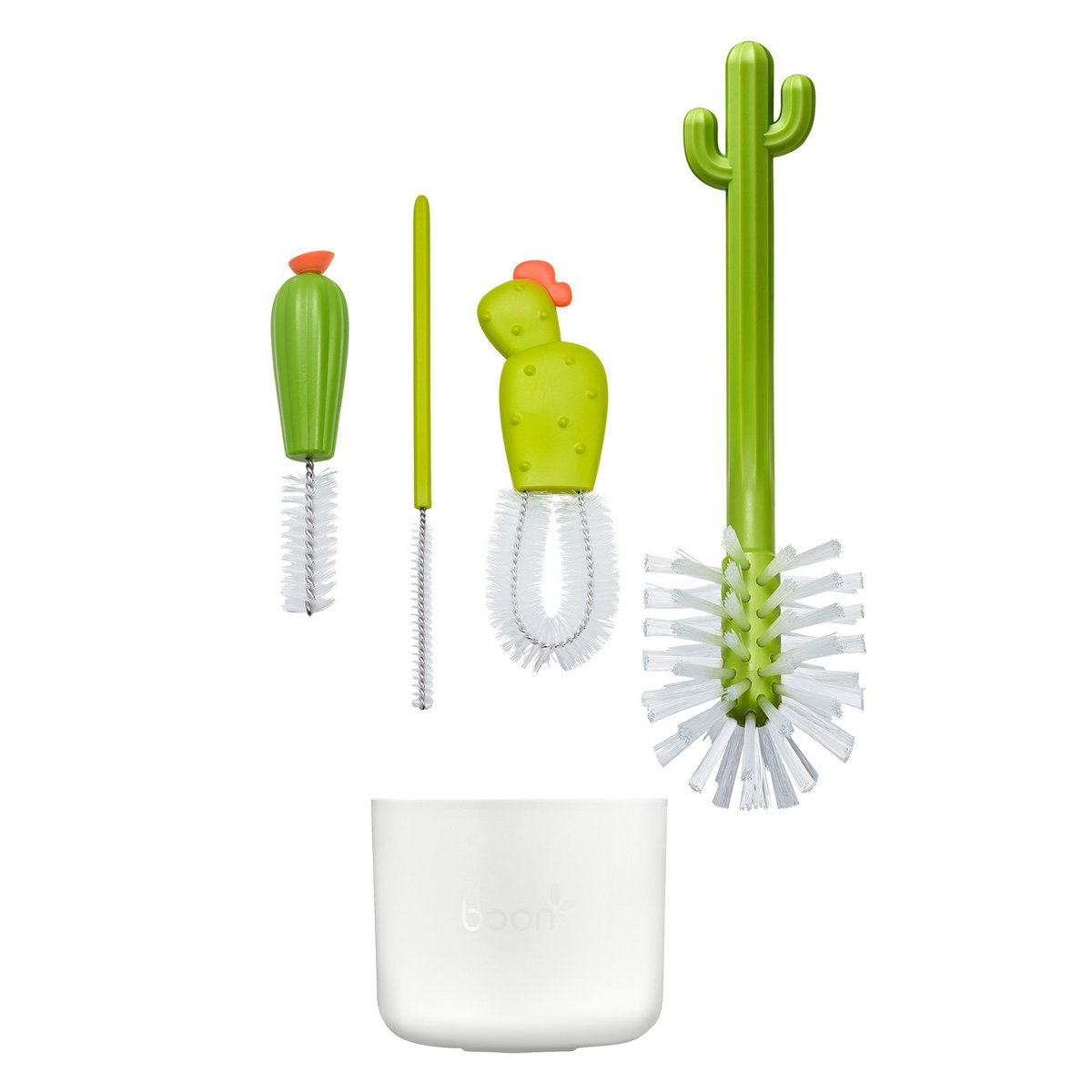 FLESSENBORSTELSET CACTI WIT