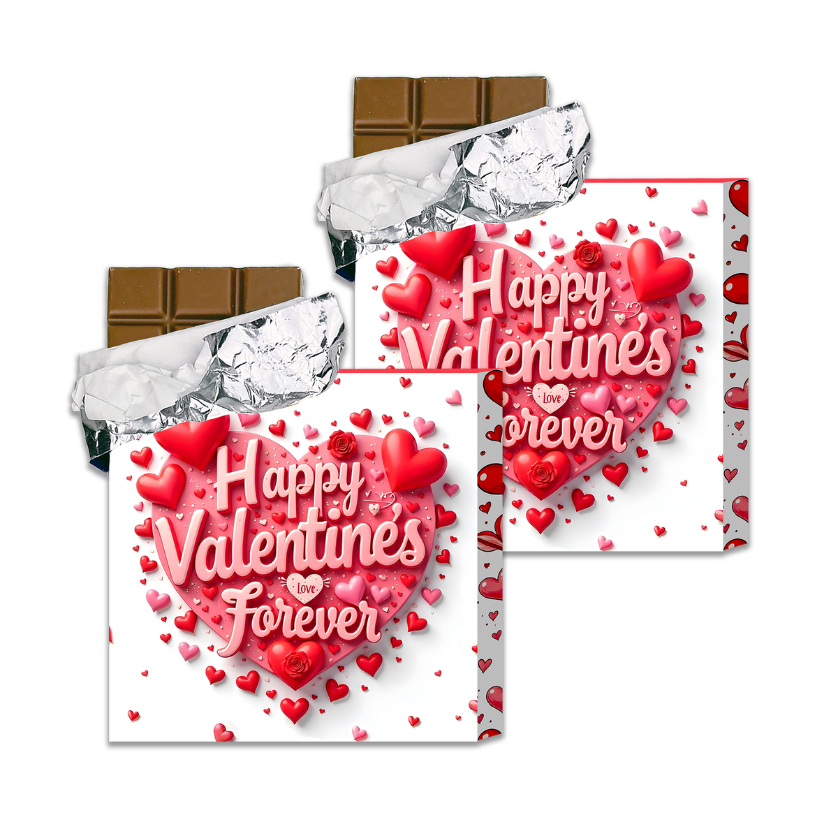 Socola chocolade 200 gram tabletten VALENTIJN SERIE-02  "ASSORTI" (4X3pcs) giftbox