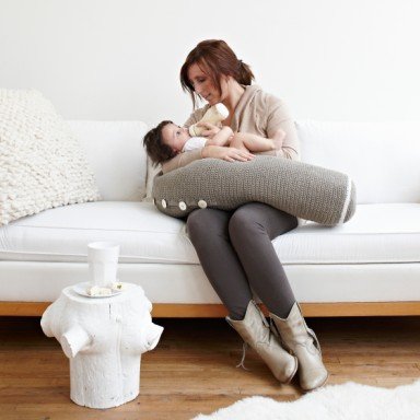 Nursing pillow light pink - Mamas 4 Mamas