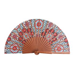 Folding Silk Fan Baraka V1