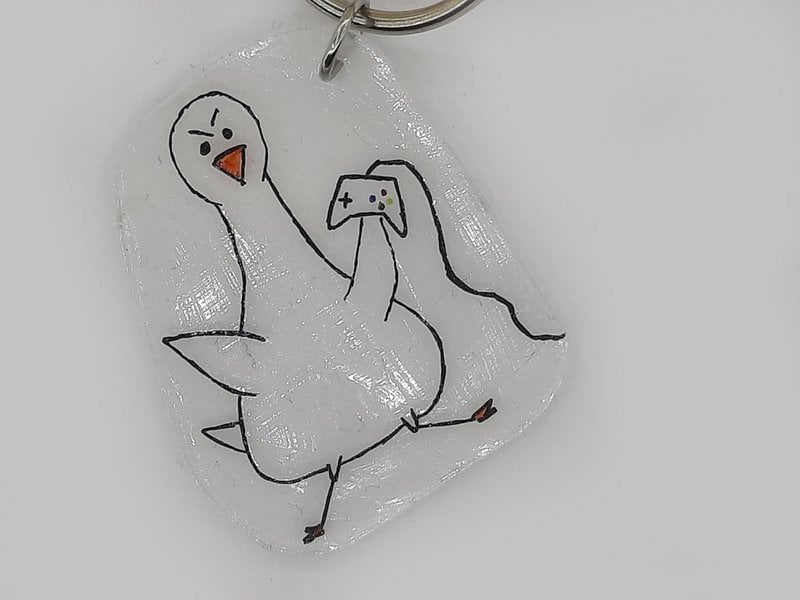 %23130 Schlüsselanhänger Gans