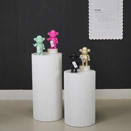 Ornament - Hæng Monkey Figurin 'The Legend' - Polyresin - Gold - 11x7x19cm