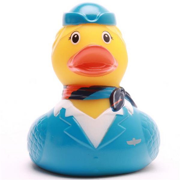 Badeente Stewardess - Gummiente
