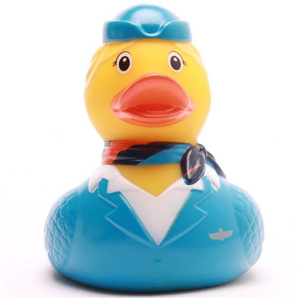 Badeente Stewardess - Gummiente