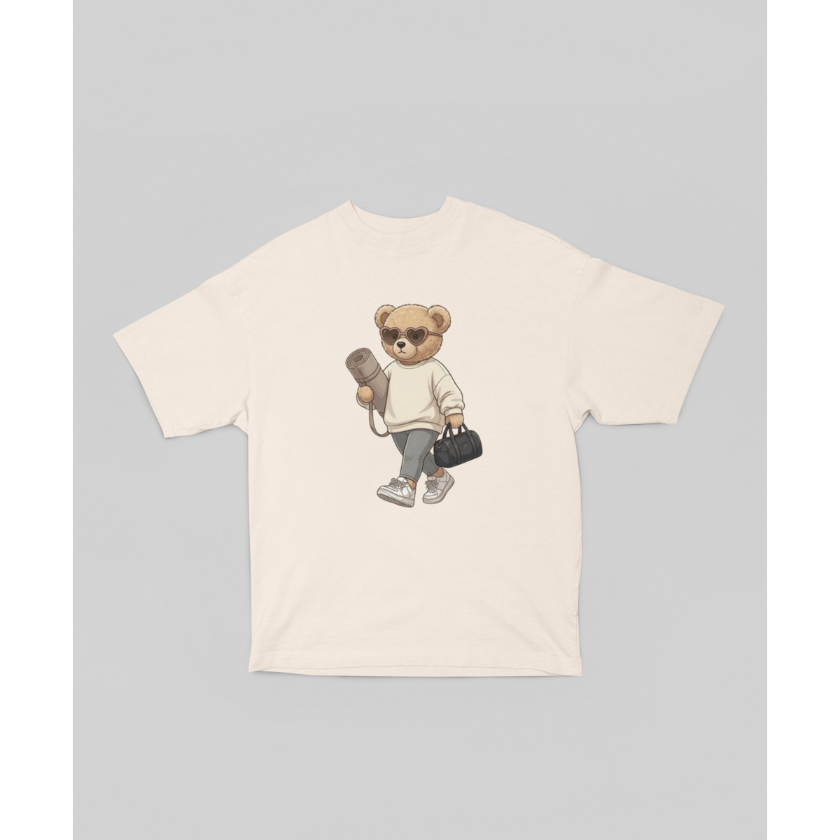 T-Shirt oversize Pilates Ours