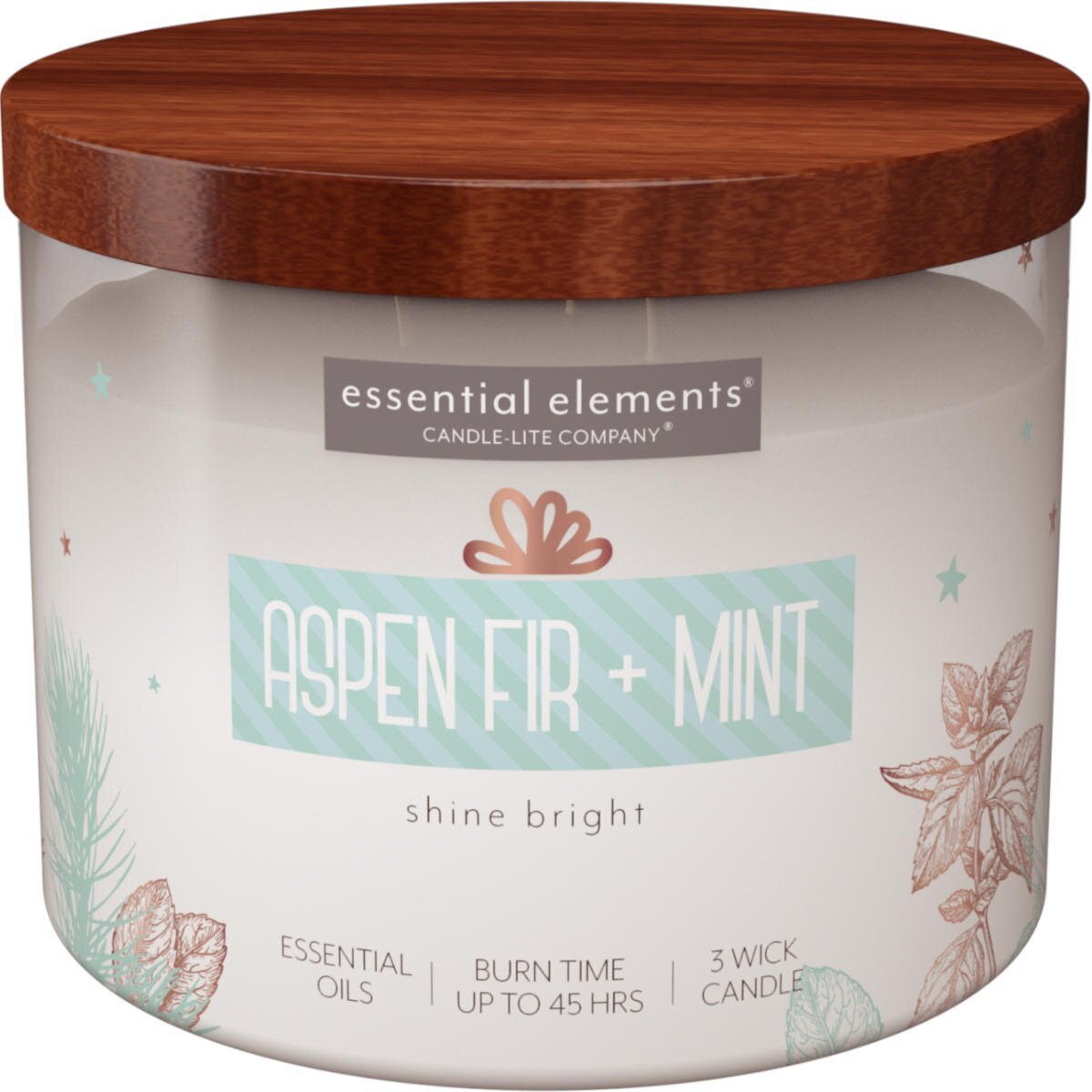 Bougie Parfumée Sapin Aspen & Menthe - 418g
