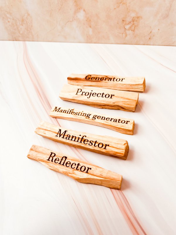 Palo Santo også Texst: Human Design Types