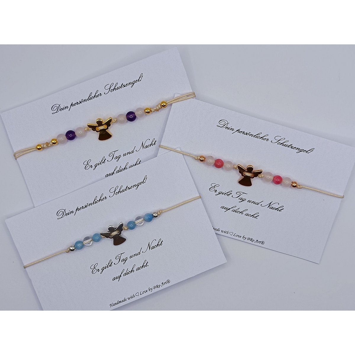 Guardian Edelsteen Armband met Macramé