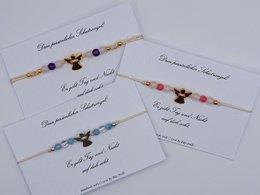 Bracciale Guardian Gemstone con Macramè