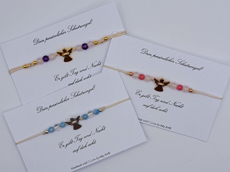 Bracciale Guardian Gemstone con Macramè