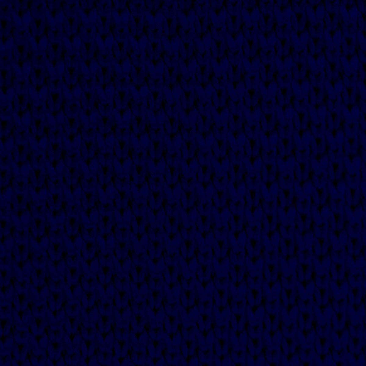 Navy blue knitted pocket square