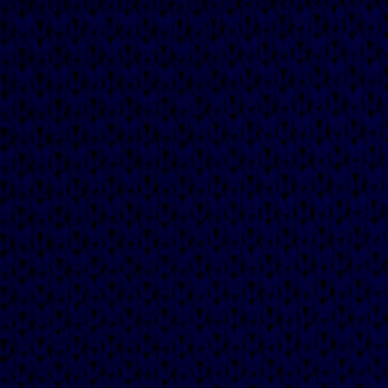 Navy blue knitted pocket square