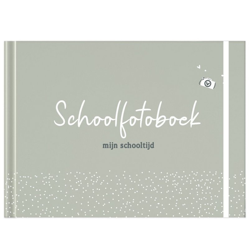 Fyllbooks Mijn schoolfotoboek - Olijfgroen