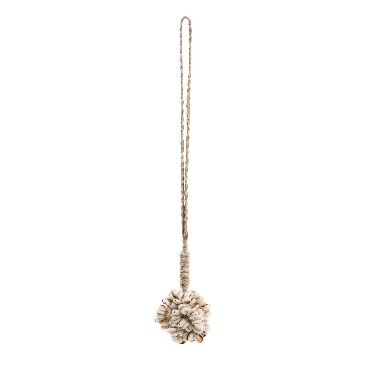 Le gland Cowrie Shell de porte - Naturel