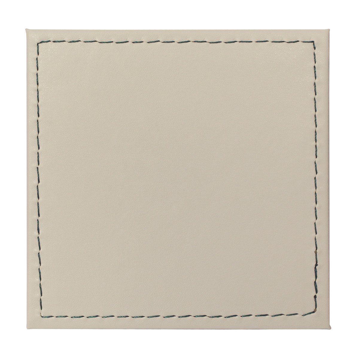 Coasters DUO, set of 4, olive/ivory