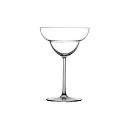 Vintage set van 2 Margarita-glazen