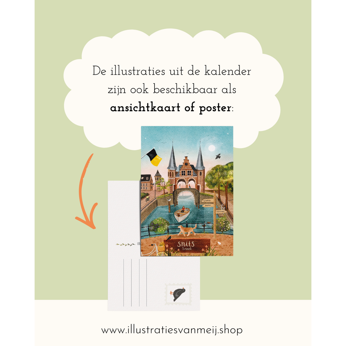 Calendrier d'anniversaire Elfstedentocht | Onze villes frisonnes | Tour à vélo des onze villes
