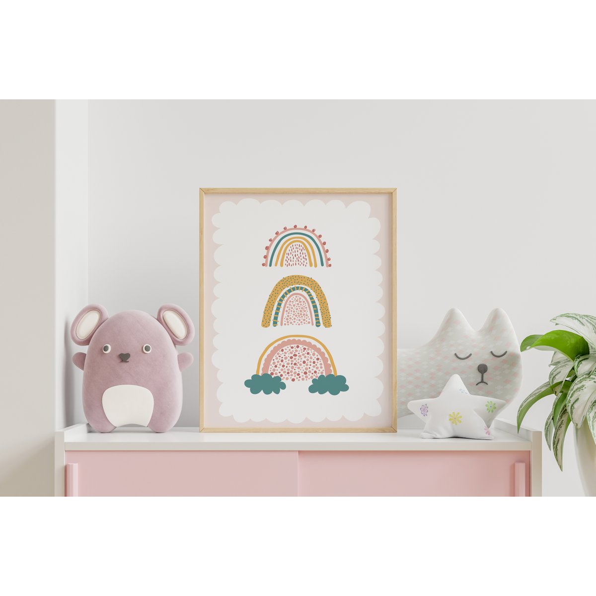 Poster | Mint | Rainbows