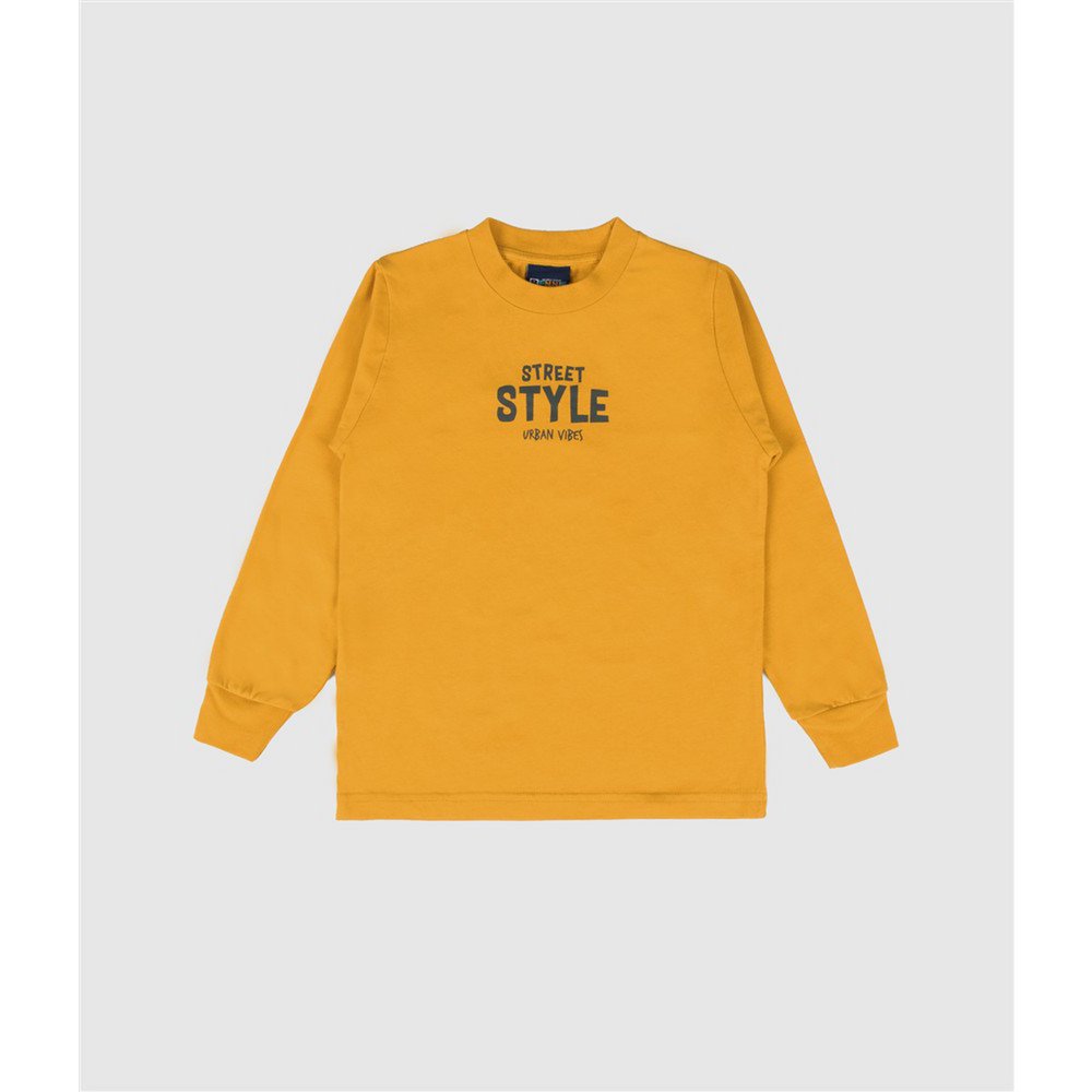 Street Style Cúrcuma – Camiseta de manga larga niño