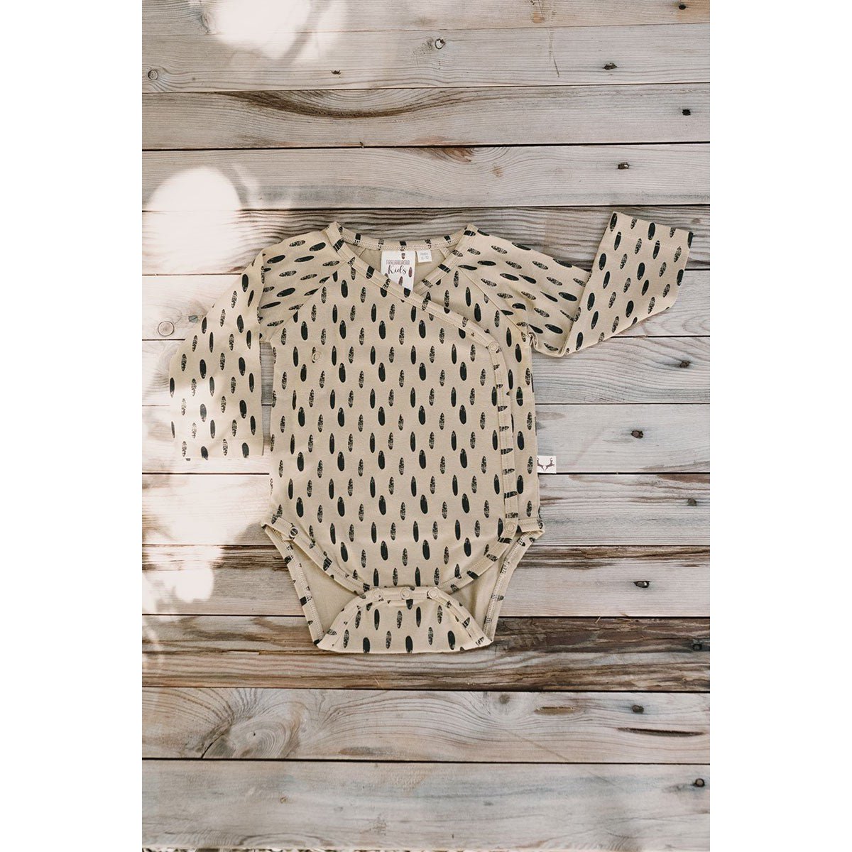 Jael Baby Bodysuit Stones Beige