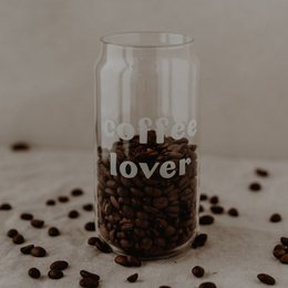 Tall drinking glass Coffee Lover (PU = 6 pieces)
