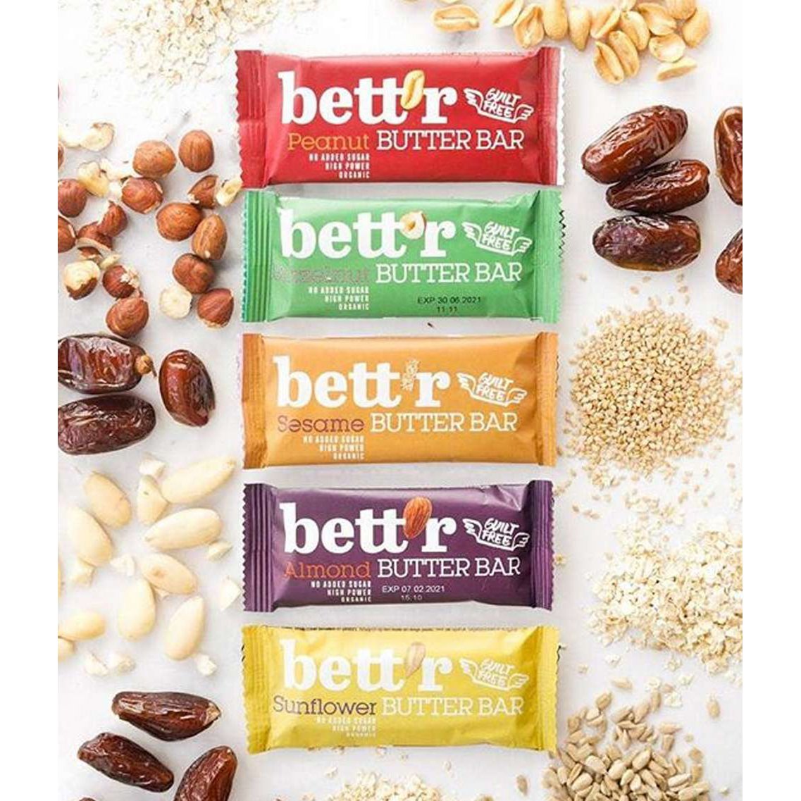 Sunflower Butter Bar, organic, Bett'r, 30g