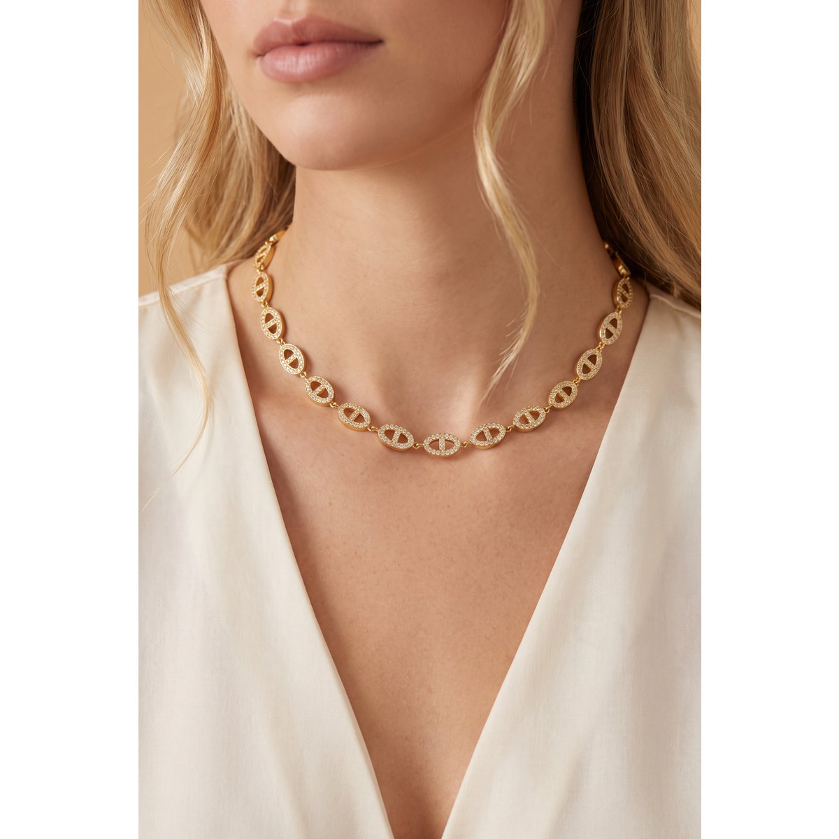Roestvrij stalen ketting van marine mesh