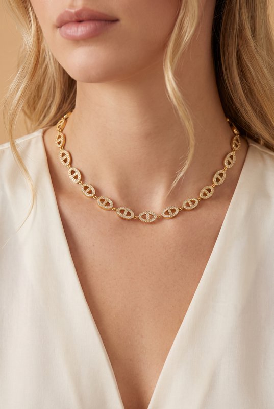 Roestvrij stalen ketting van marine mesh