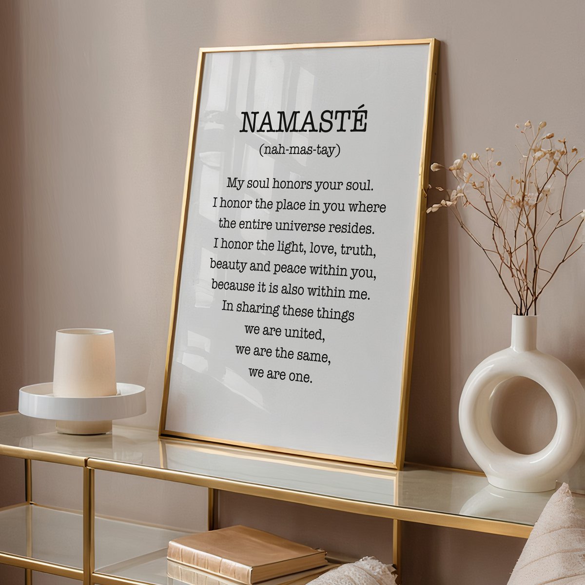 Poster: Namasté