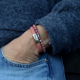 Set bracciale da donna 'Pinky Promise' - argento