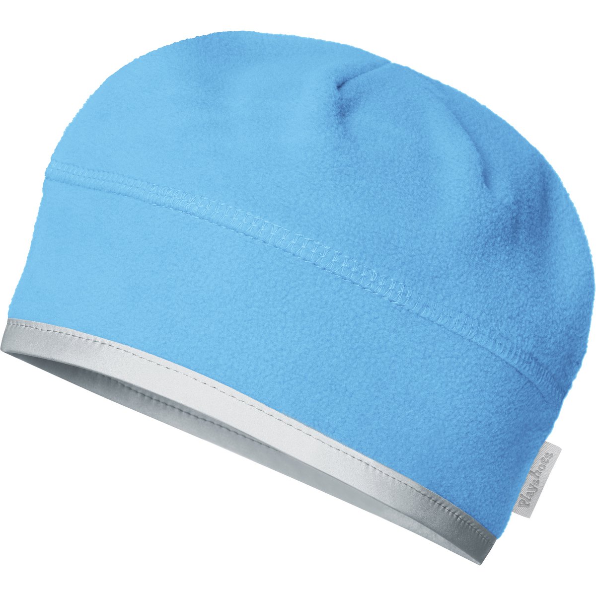 Fleecemütze passend für Helme - aquablau