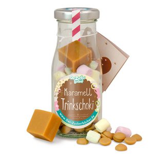Doe het zelf Fles Karamel Chocolade Drinkchocolade