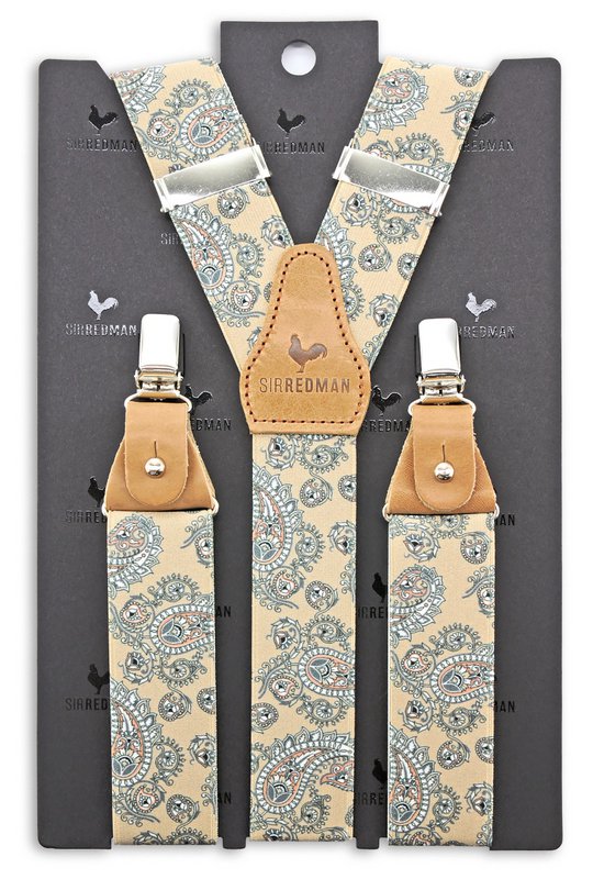 Sir Redman luxe bretels Paisley Prince