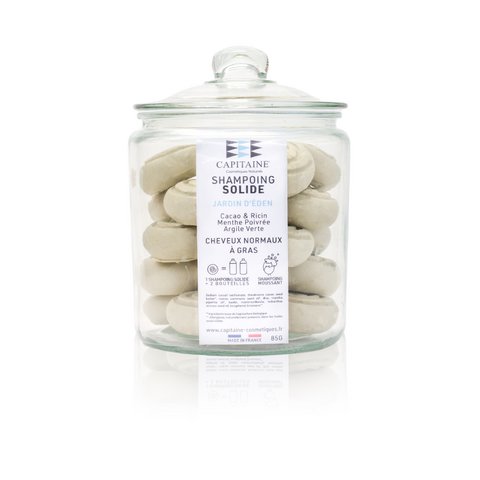 Solides Shampooglas - Garden of Eden - 20 x 85 g