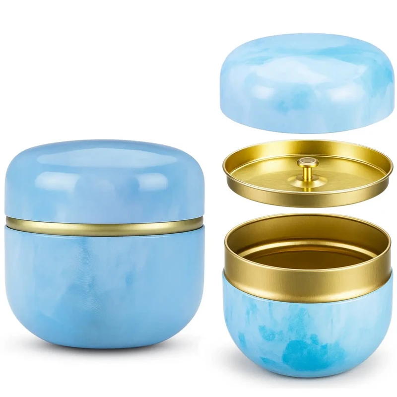 Chazutsu metal teholder: traditionelt japansk design