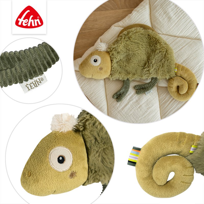 Doudou caméléon