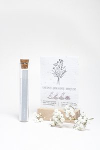 100 Geluksmomentjes - Hiep Hiep #veldbloemen (zaadjes in groeipapier)