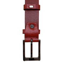 Leather Belt - 3 cm Wide - Belt Men Leather - Belt Women Genuine Leather