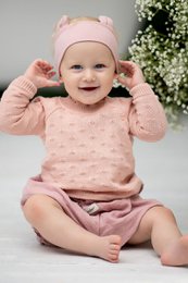 Maglia per bambini MADISON PEACH in cotone