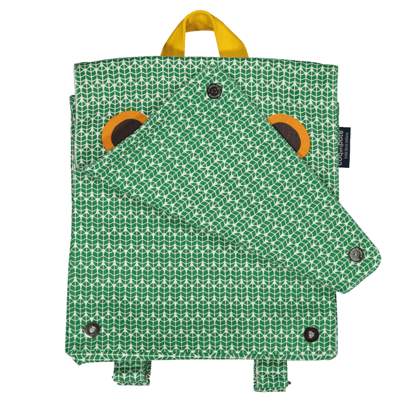 Children's backpack, organic cotton, Tiger