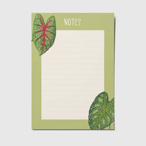 Sheets - A6 notepad