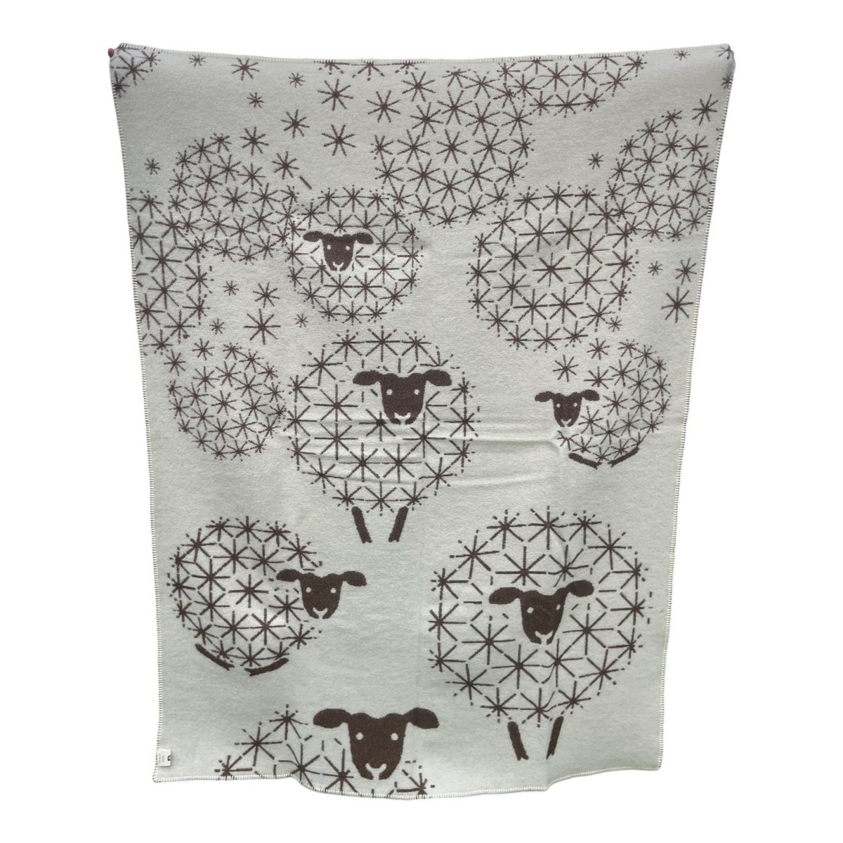 LÖWENZAHNBLUMENSCHAF – Decke aus 100 % neuseeländischer Wolle