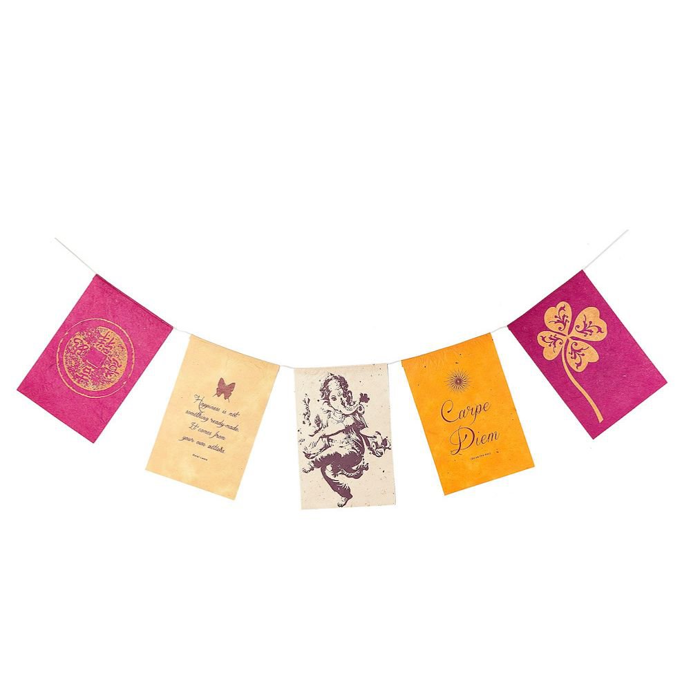 Wishing flag | Happiness | Greeting Card