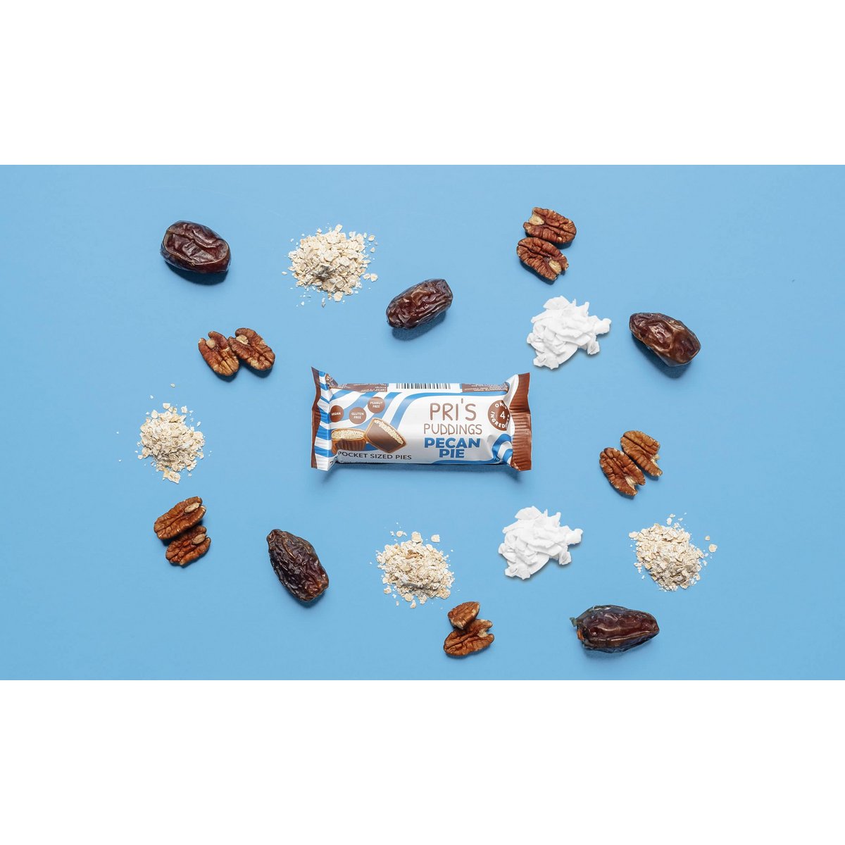 Pekannusstorte x 16 Packungen (PRI-PECAN-16)