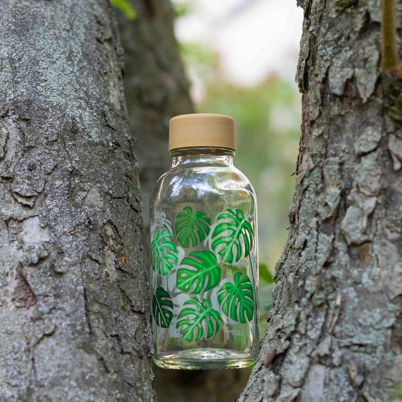 GREEN LIVING 0,4 l glasflaske