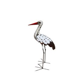 METALEN NATUURLIJKE WIT MIDDELGEVEERDE OOIEVAARSVOGEL