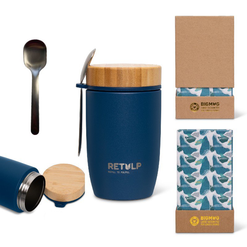 Retulp Madbeholder Lunch Pod 500ml Blå